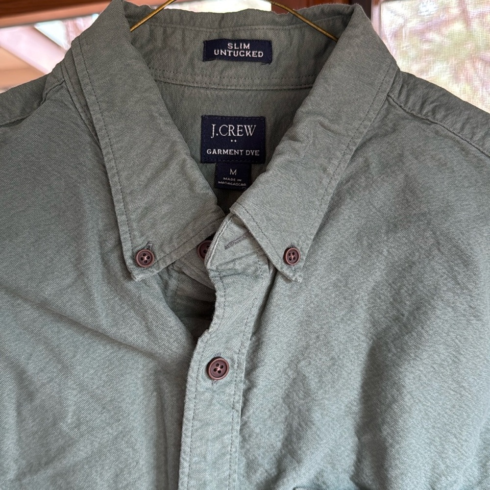 Jcrew slim untucked dress shirt